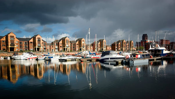 Liverpool docks