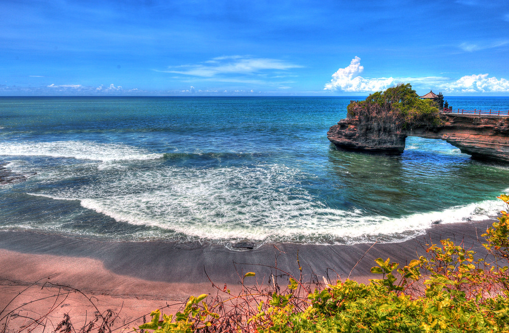 Bali coast
