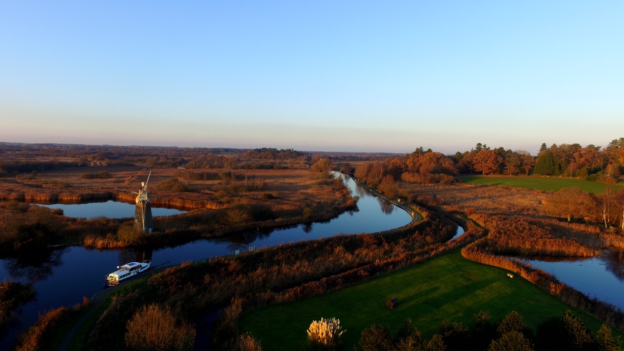 waterways at Norfolk Broads