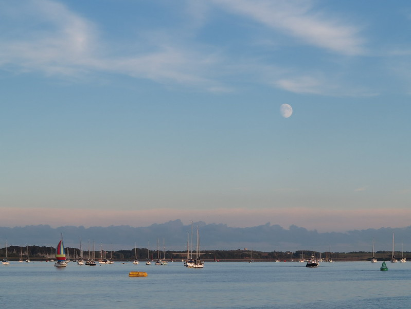 view from orwell yacht club