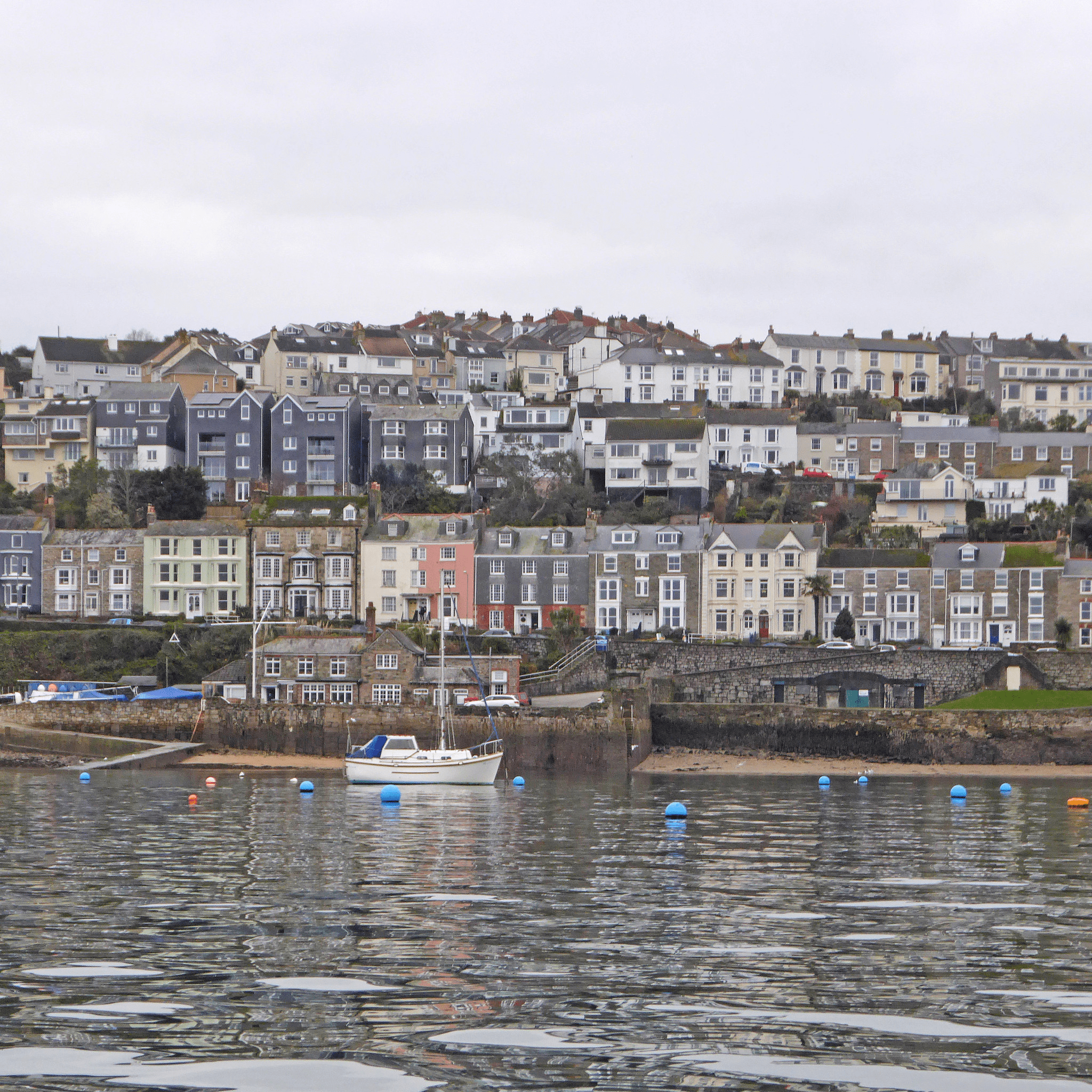 view of Cornwall coast