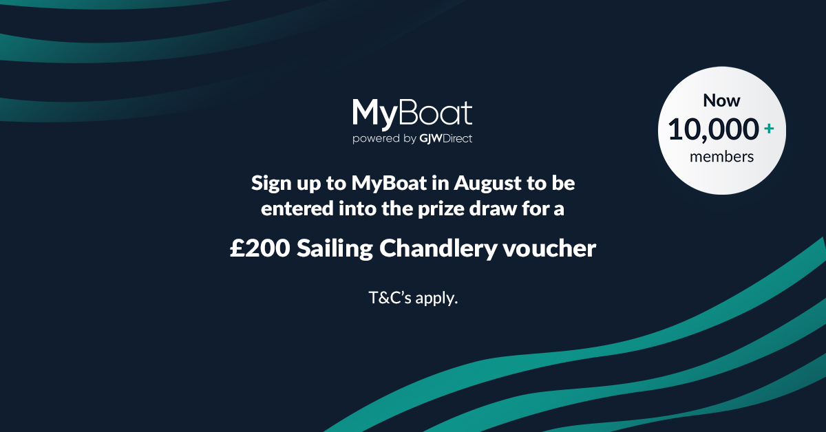 Be in with the chance to win a £200 Sailing Chandlery voucher